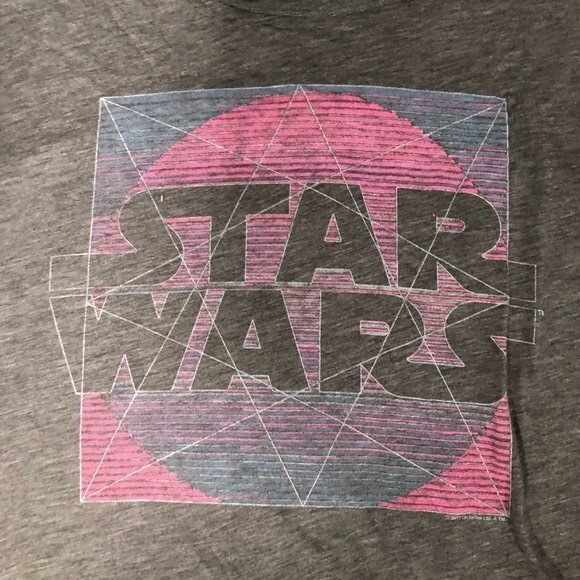 Junk Food Star Wars Logo Boxy Hi Lo Sleeveless Top - Picture 3 of 6